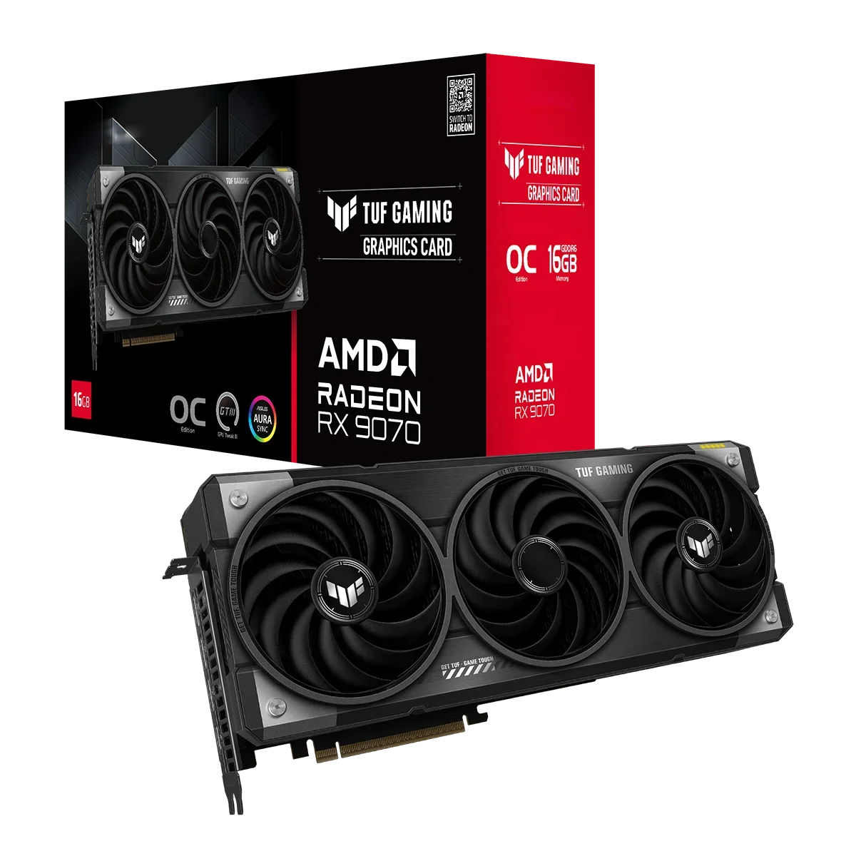 Rx 9070 16Gb - Placa de Vídeo para Jogos de