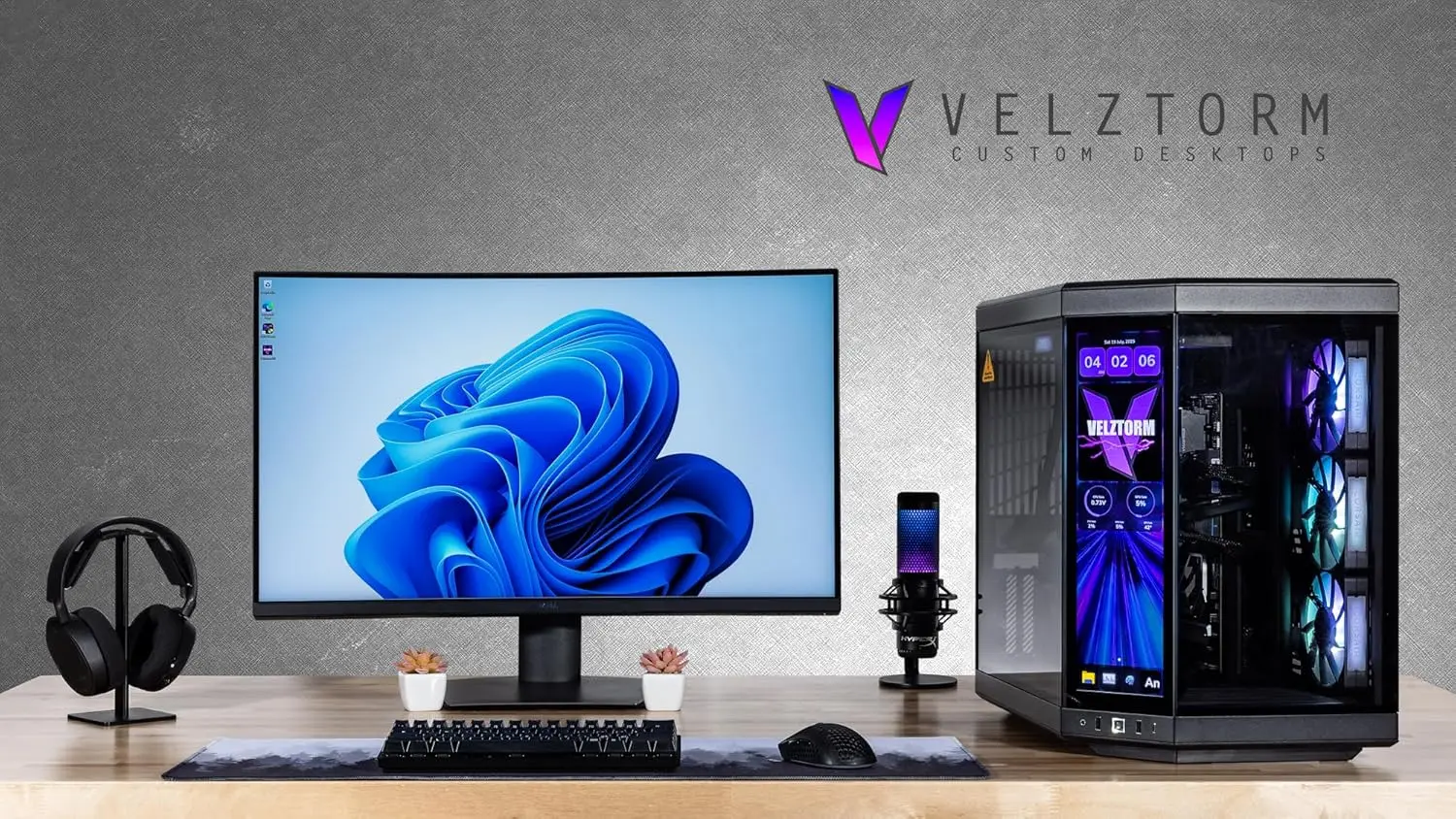 PC de jogos de mesa Velztorm L - Rtx 5080 16Gb avaliação e preço
