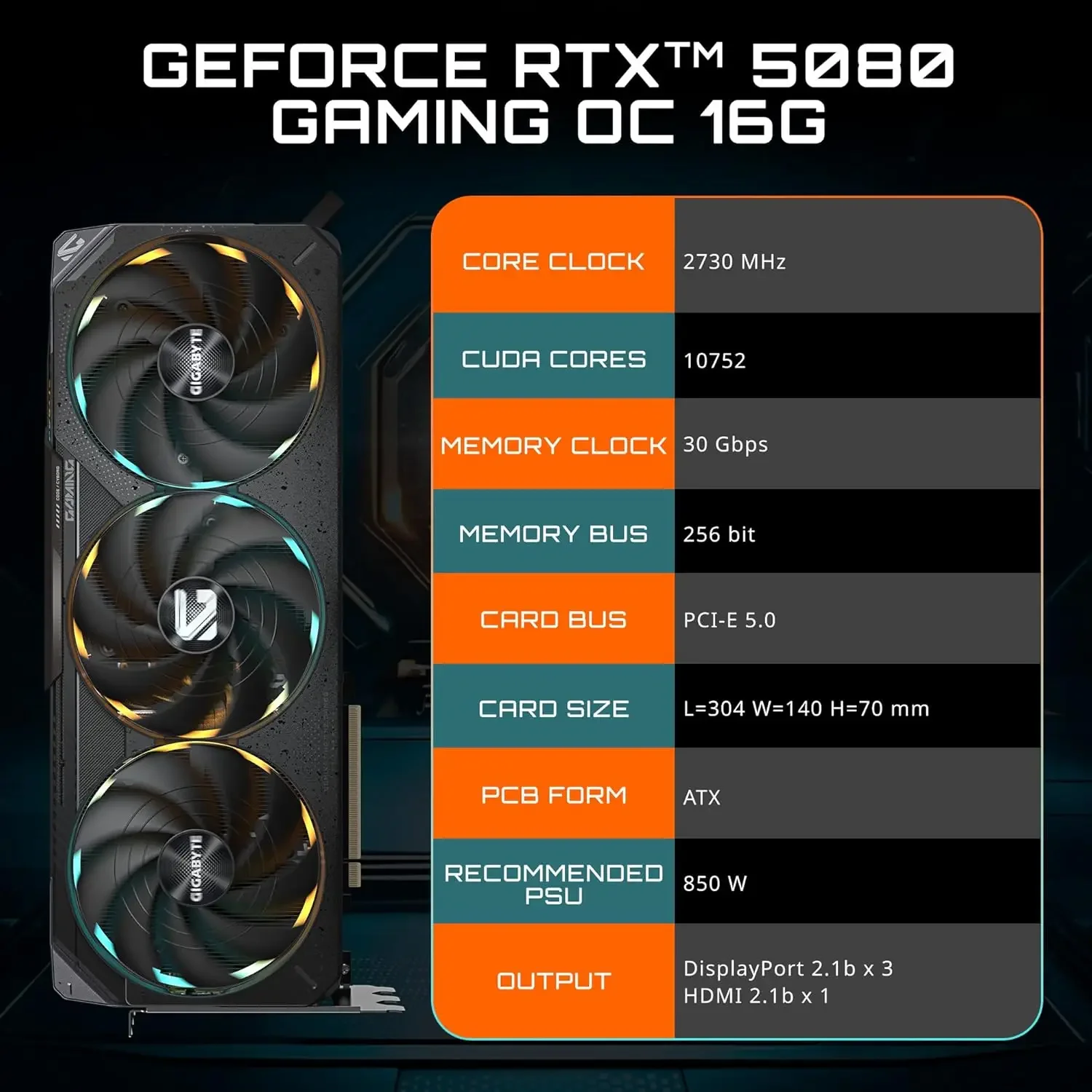 Placa de Vídeo RTX 5080 Gaming - Rtx 5080 16Gb avaliação e preço