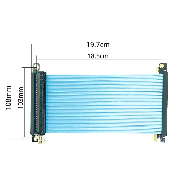 Cabo riser pcie 4.0 reverso du - Itx Gpu Riser Pcie 4.0 16X avaliação e preço