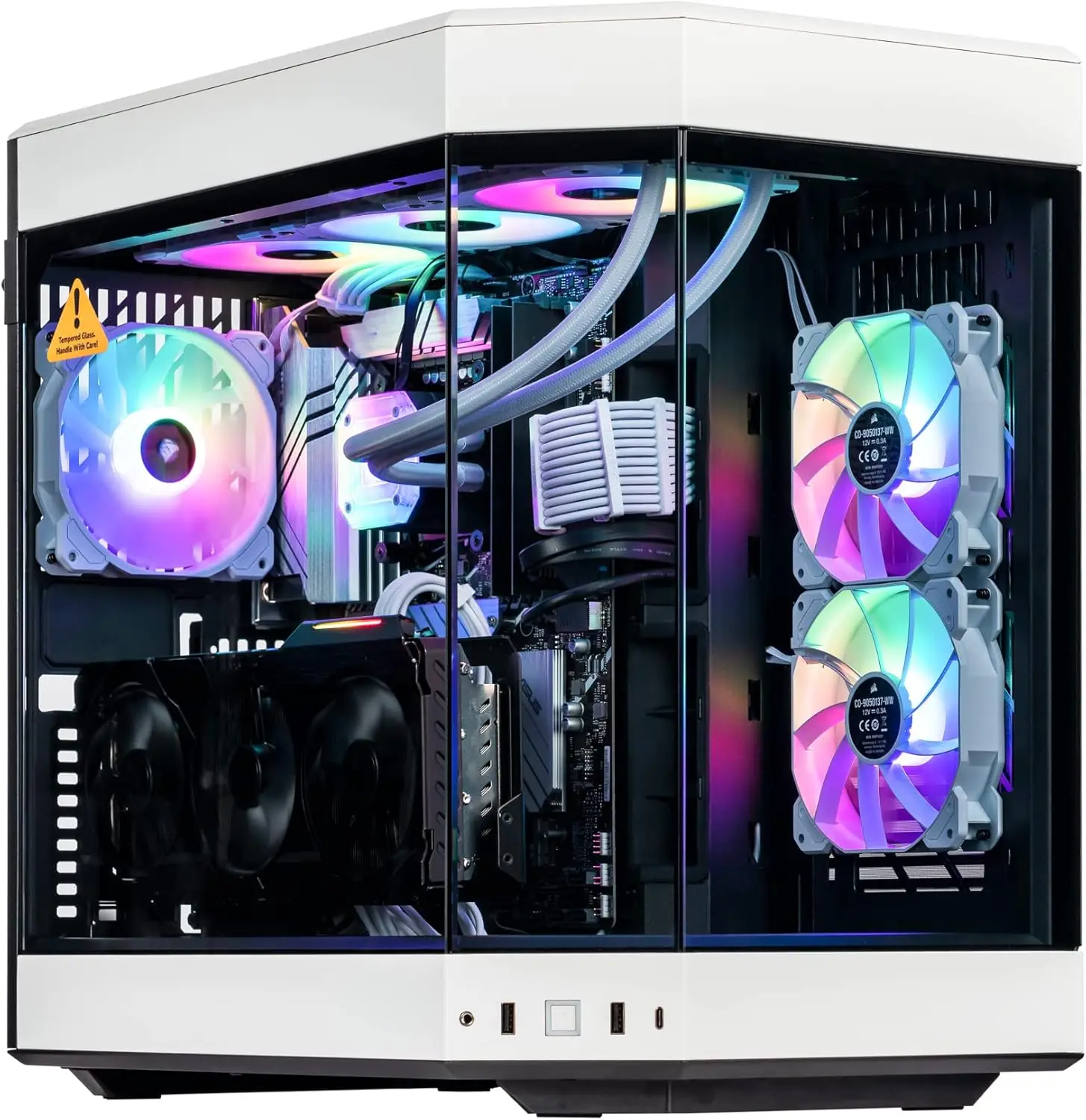PC de jogos Velztorm White Pra - Rtx 5090 32Gb avaliação e preço