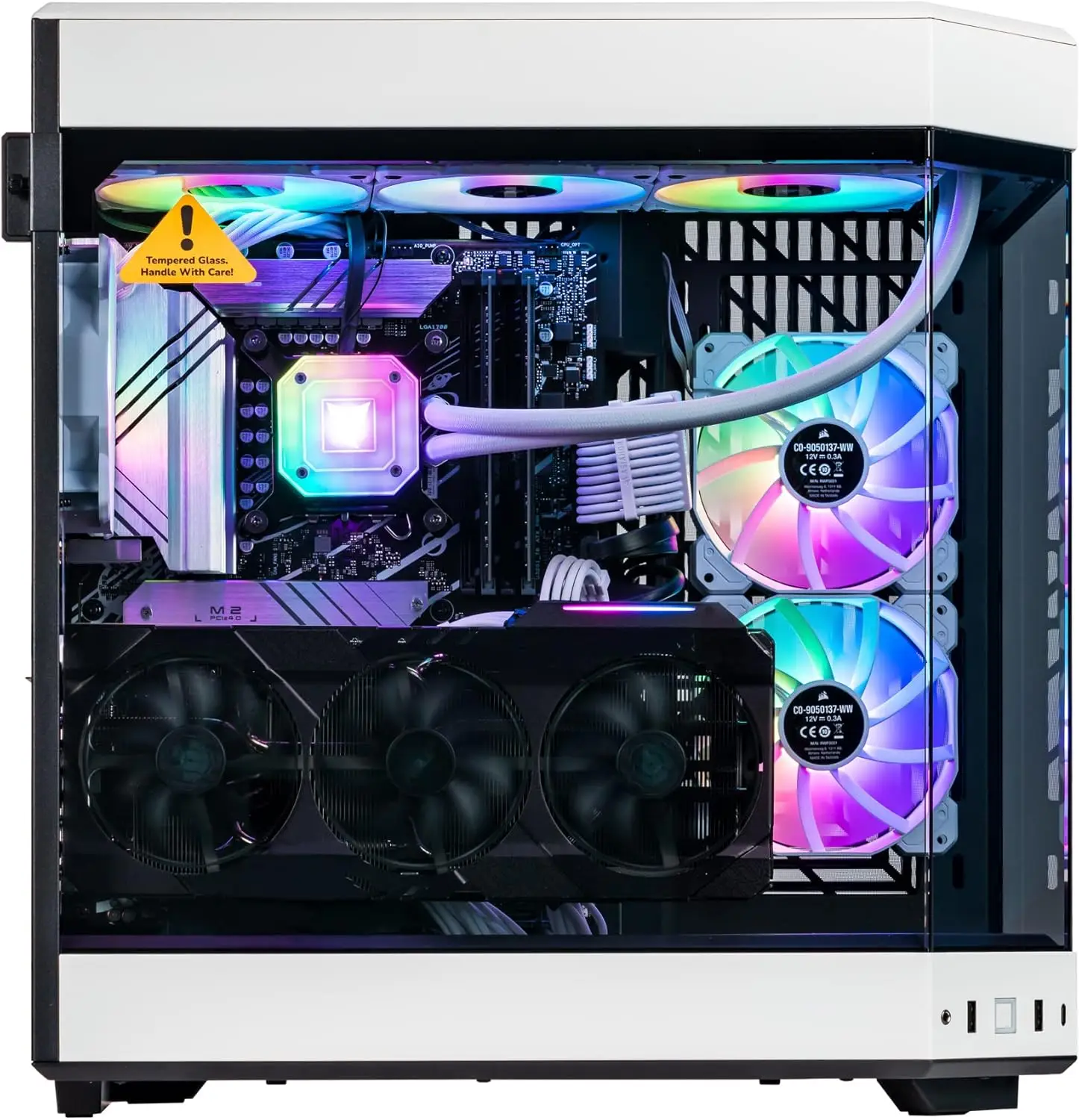 PC de jogos Velztorm White Pra - Rtx 5090 32Gb avaliação e preço
