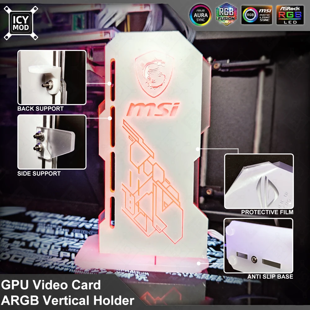 Customizável Video Card Holder - Desktop Gaming Gpu 32Gb avaliação e preço